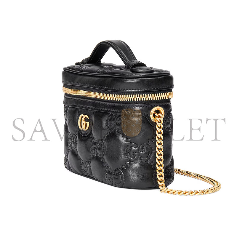 GUCCI GG MATELASSÉ TOP HANDLE MINI BAG 723770UM8IG1000 (16*10.5*5cm) GUCCI GG MATELASSÉ TOP HANDLE MINI BAG 723770UM8IG1000 (16*10.5*5cm)